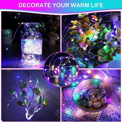 Nzmarket Multi-Colour Battery Fairy Lights – 35 Combinations, Indoor & Outdoor