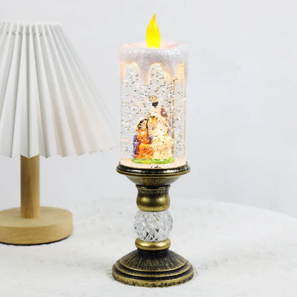 Nzmarket Festive LED Candle Christmas Light Set – 4 Styles, Flameless & Safe