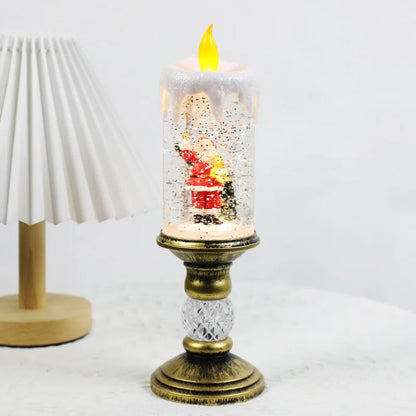 Nzmarket Festive LED Candle Christmas Light Set – 4 Styles, Flameless & Safe