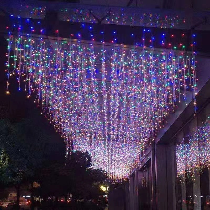 Nzmarket Outdoor LED Icicle Cascade Fairy Lights – 43 Size Options, Warm & Cool White