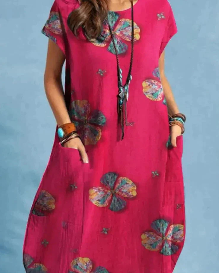 Amelia - Elegant Vintage Midi Dress