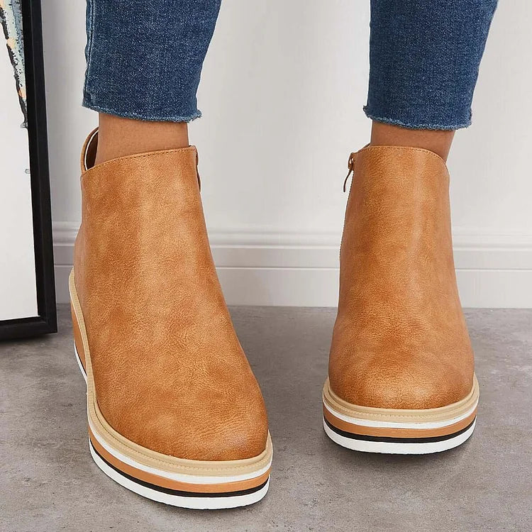Alba - Elegant Wool-Lined Boots
