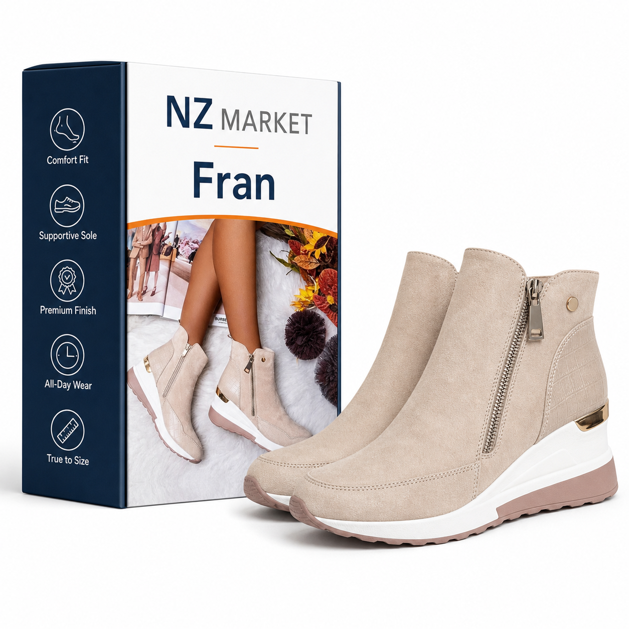 Fran - Comfortable and Stylish Orthopaedic Winter Boots