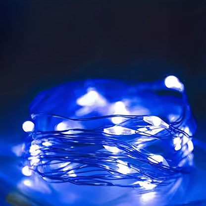 Nzmarket Copper Wire Battery Fairy Lights – 1m to 10m, Warm Yellow Glow