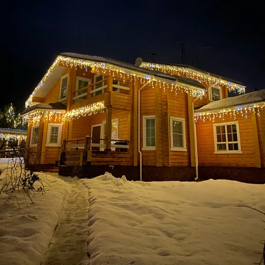 Nzmarket Outdoor LED Christmas Decoration Lights – Weatherproof & Vibrant
