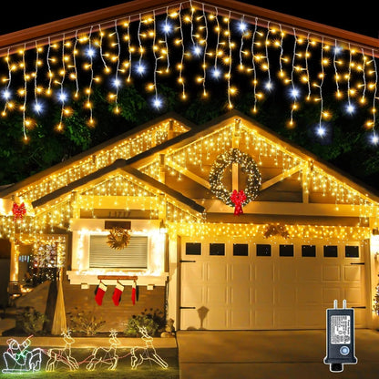Nzmarket Outdoor LED Christmas Decoration Lights – Weatherproof & Vibrant
