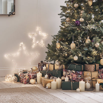 Nzmarket LED Star Silhouette Christmas Window Lights – Plug-In Festive Display