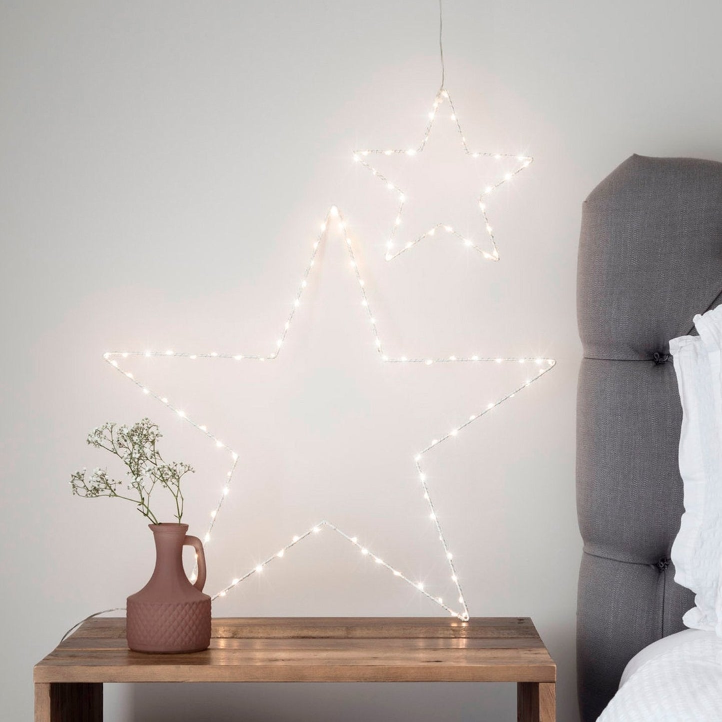 Nzmarket LED Star Silhouette Christmas Window Lights – Plug-In Festive Display