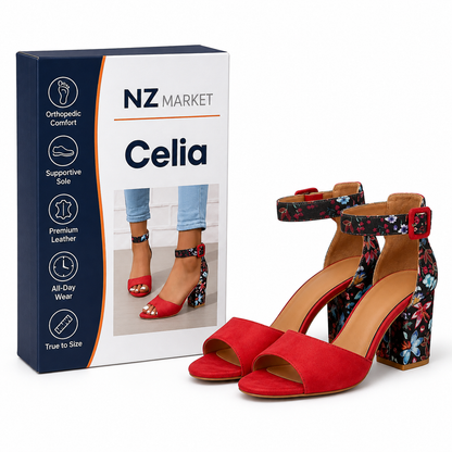 Celia - Elegant Women's Sandals with Stylish High Heels