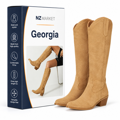 Georgia - Western Knee Boots