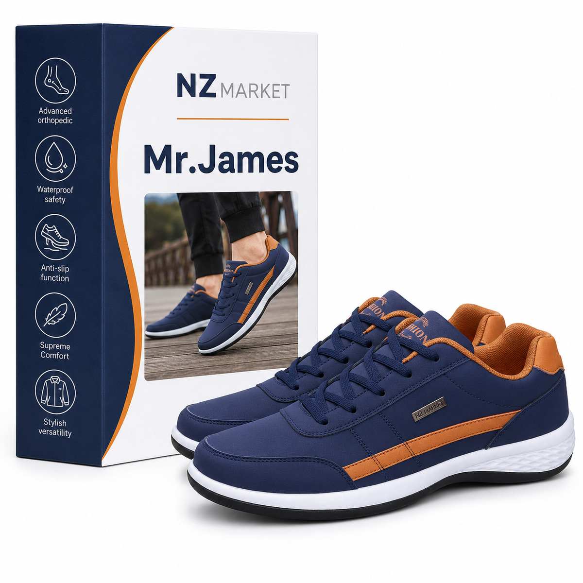 Mr.James - Orthopedic Shoes