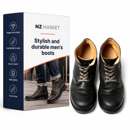 Stylish and durable men's boots - Rurek