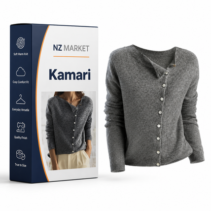 Kamari - Luxury Vintage Knitted Cashmere Sweater for Timeless Elegance