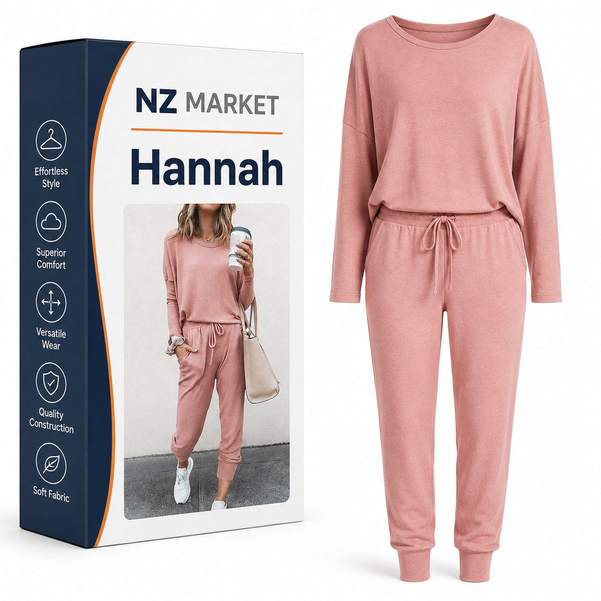 Hannah - Comfortable Tracksuit Set