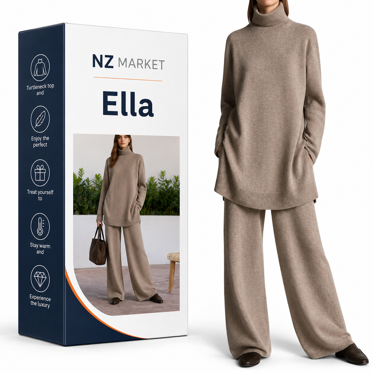Ella - Cozy Couture Knitted Set