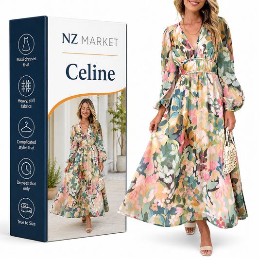 Celine | Feminine Floral Dress