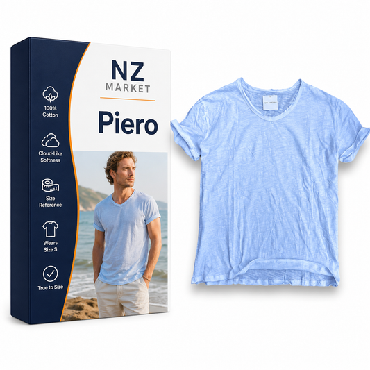 Piero - Elegant Cotton T-Shirt