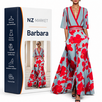 Barbara | Elegant Flower Dress