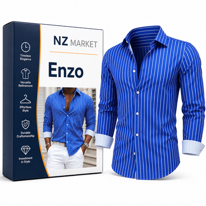 Enzo - Classic Striped Shirt