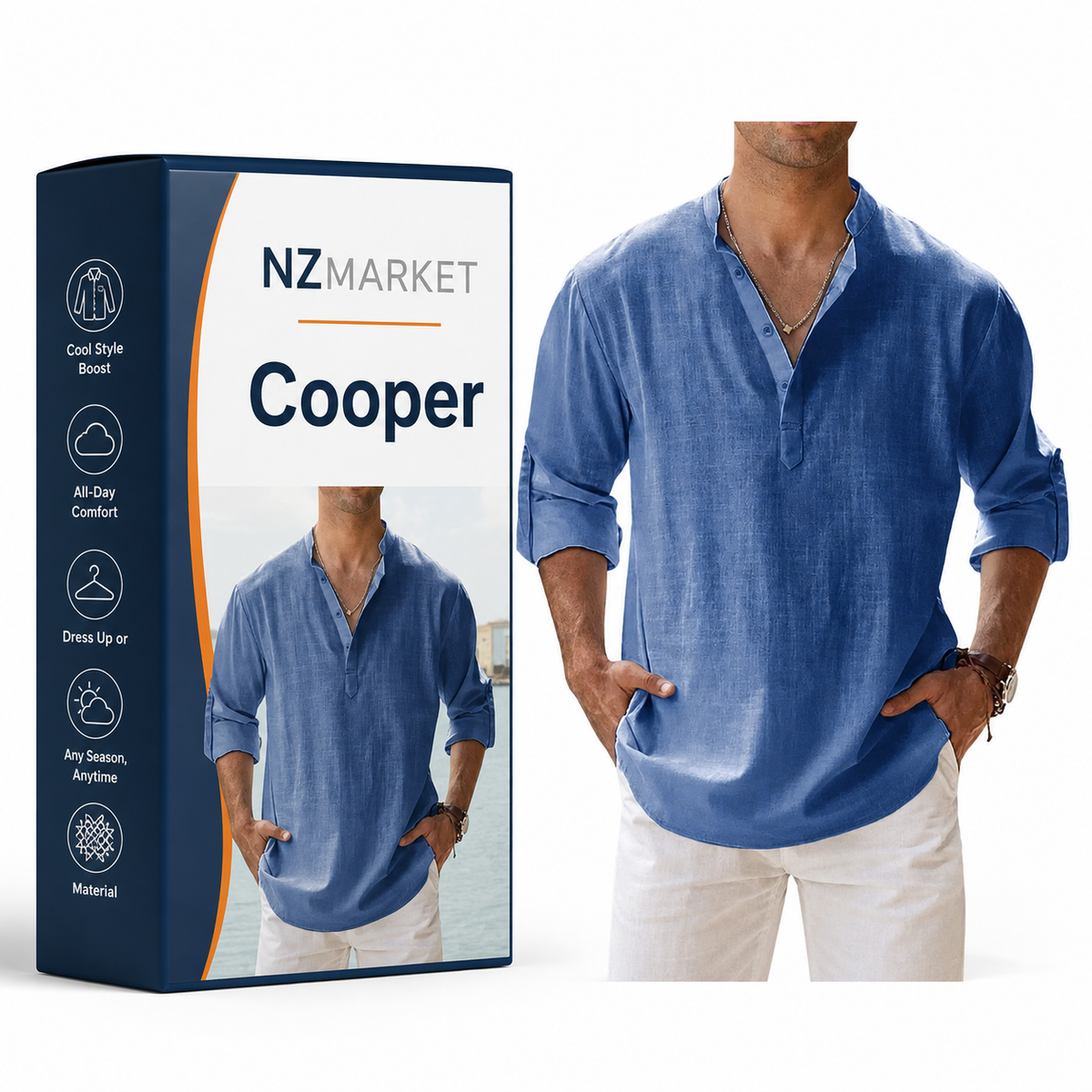 Cooper - Linen shirt
