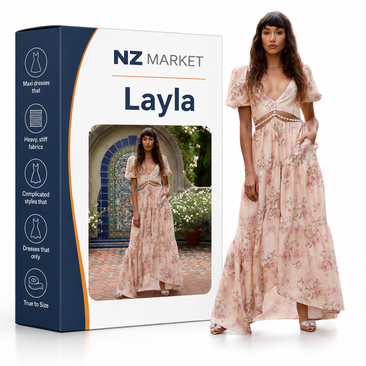 Layla | Elegant Flowing Dress