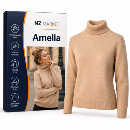 Amelia - Cozy Turtleneck Sweater
