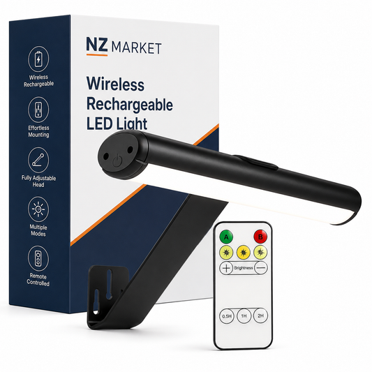 Wireless Rechargeable LED Light – For Picture Frames, Reading & Wall Use