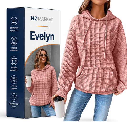 Evelyn - Modern Structured Hoodie