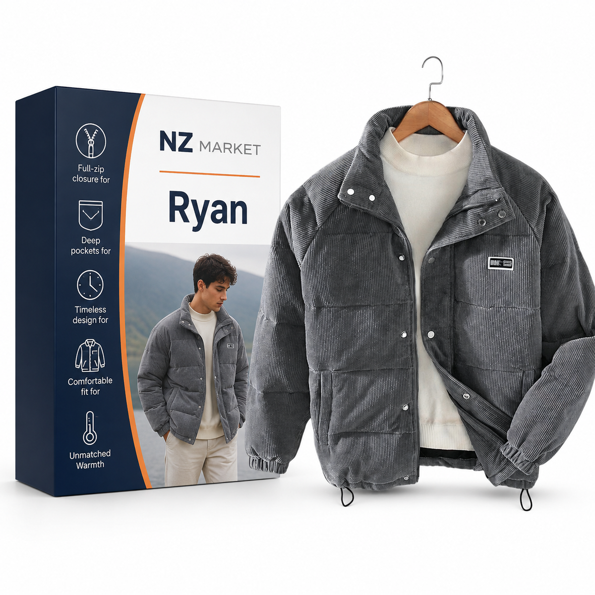 Ryan - Men's Corduroy Jacket