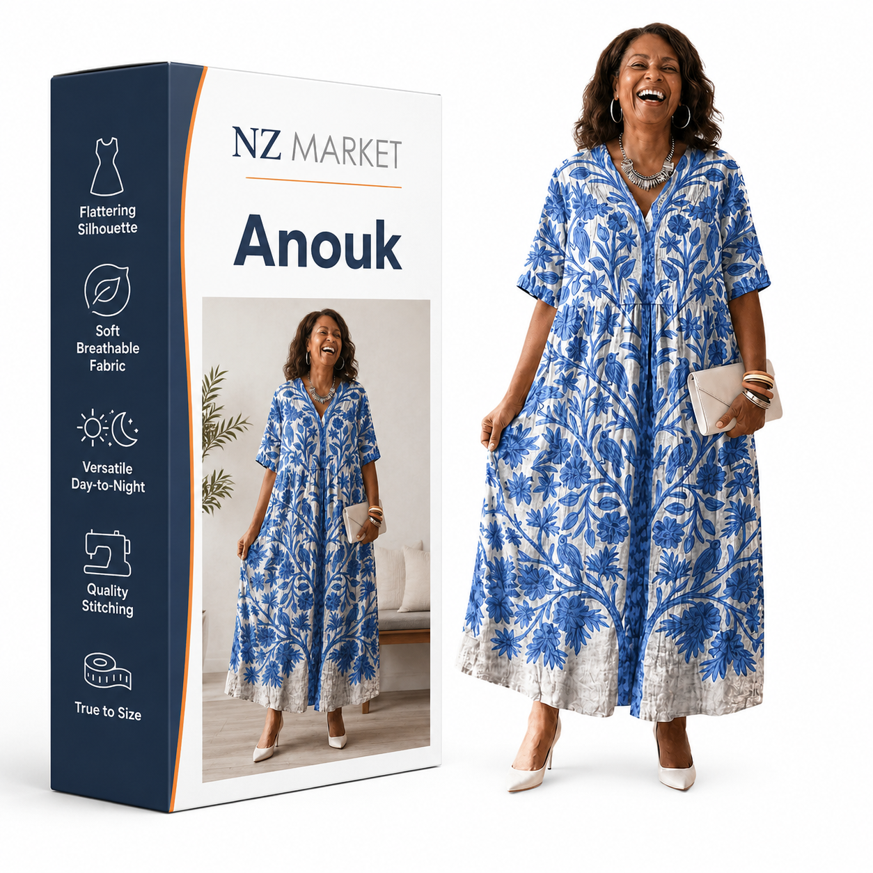 Anouk - Vintage Floral Dress