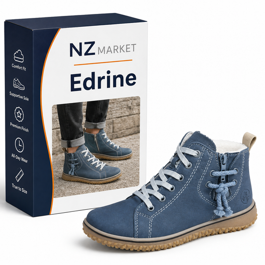 Edrine - Timelessly elegant leather boots with a charming vintage look