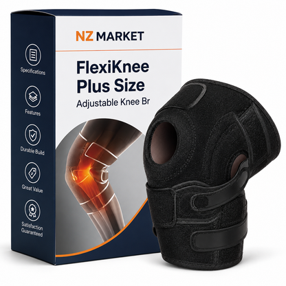 FlexiKnee Plus Size Adjustable Knee Brace Compression