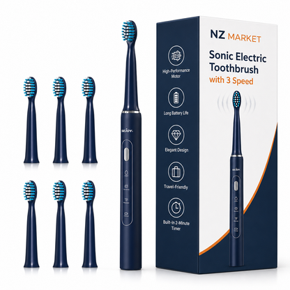 Sonic Electric Toothbrush with 3 Speeds