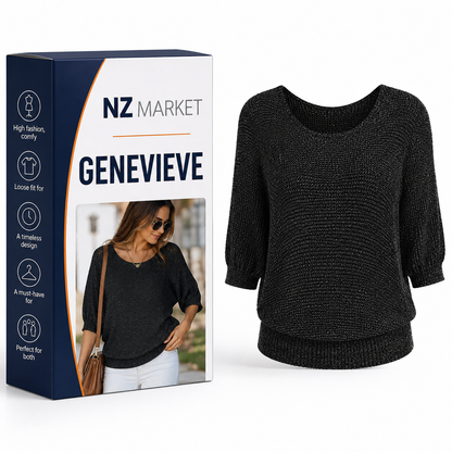 GENEVIEVE - Elegant and Comfortable Top for Every Occasion