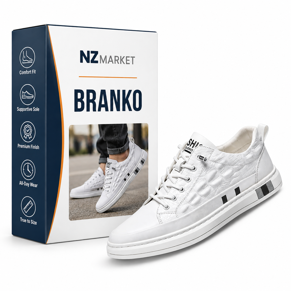 BRANKO - Stylish trainers for men
