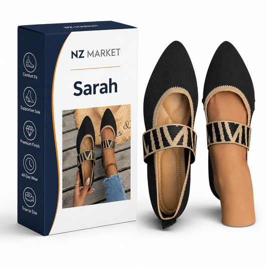 Sarah - Orthopedic Flat Shoes