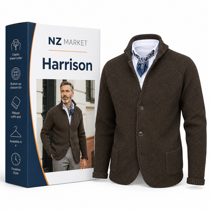Harrison - Classic Knit Cardigan