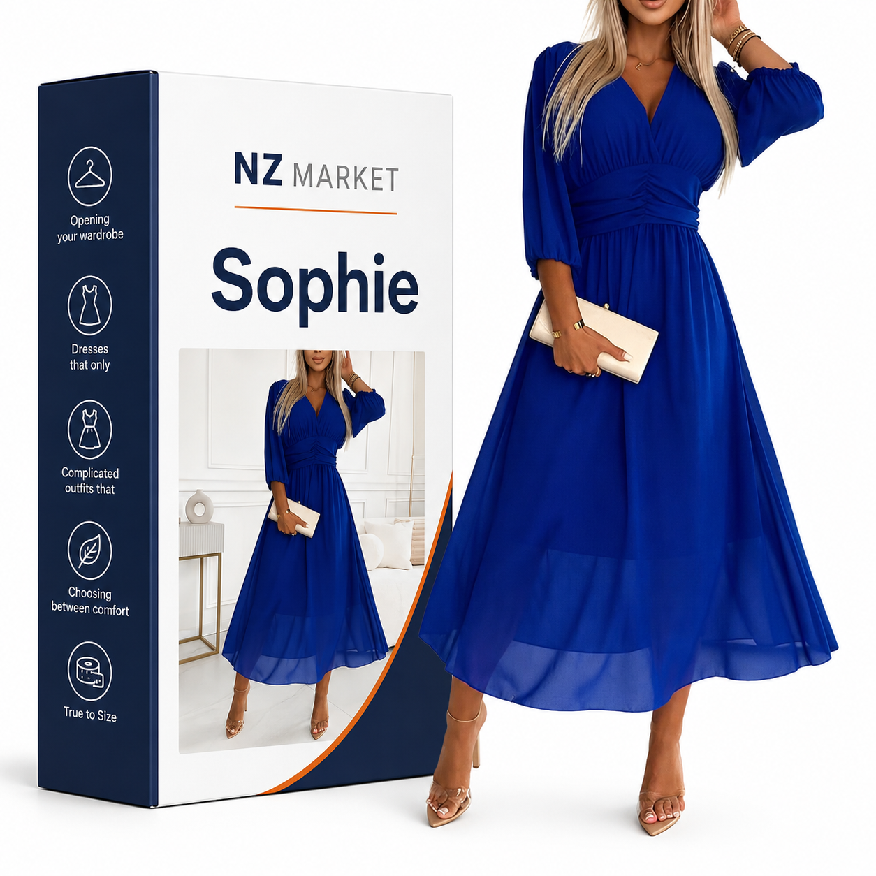 Sophie | Elegant Wrap Dress