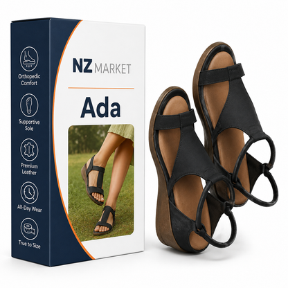 Ada - Elegant leather sandals for women