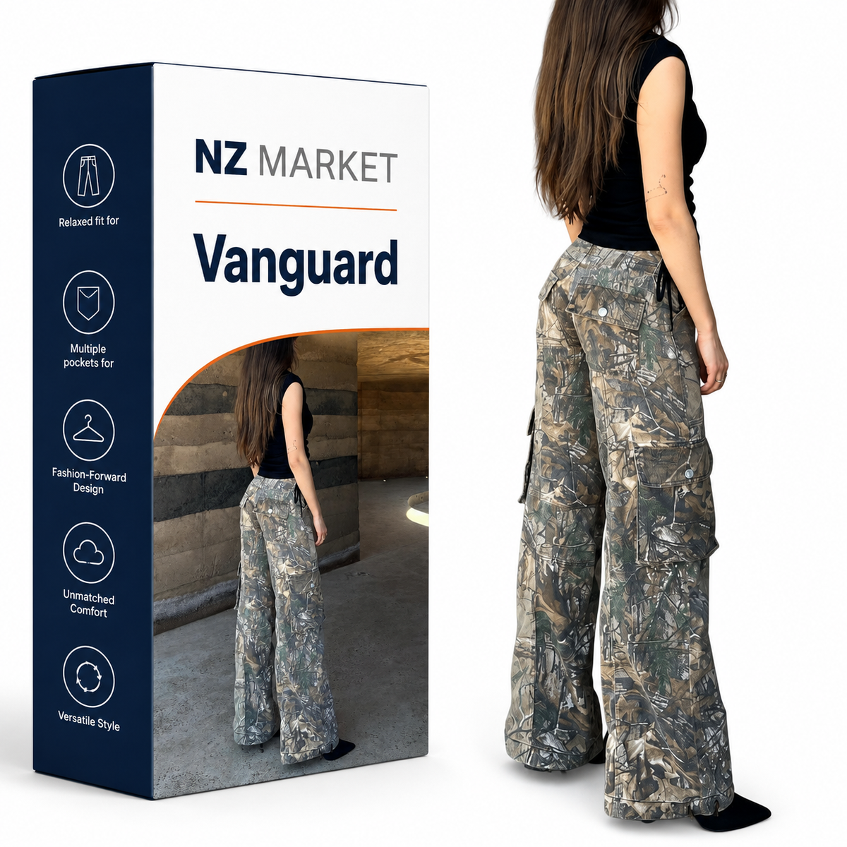 Vanguard - Stylish Camo Pants
