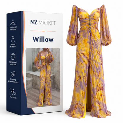 Willow | Elegant Dress with V-Neck