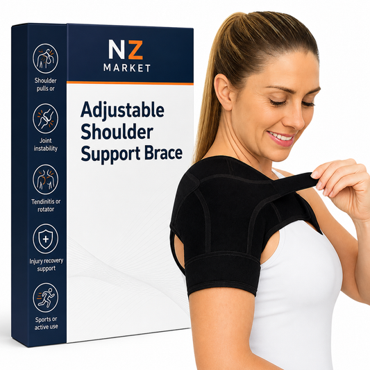 Adjustable Shoulder Support Brace - Support for Men & Women