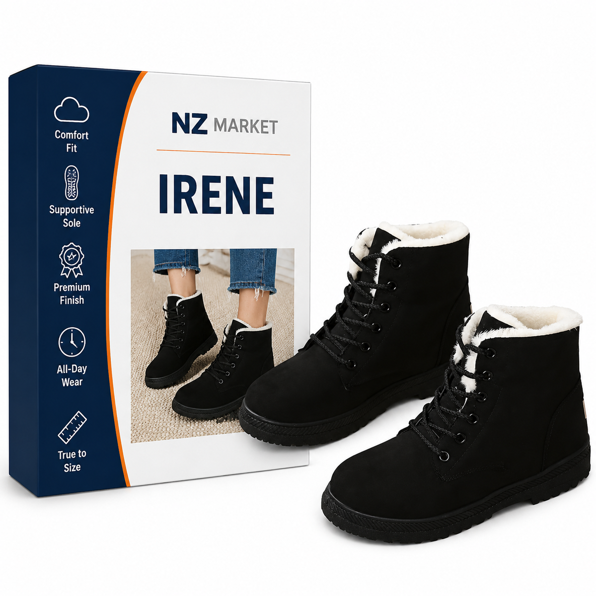IRENE - Women's Winter Shoes for Optimal Comfort and Style