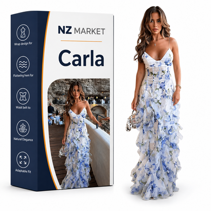 Carla - Floral Enchantment Dress