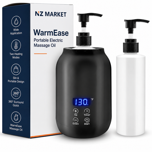 WarmEase Portable Electric Massage Oil Warmer