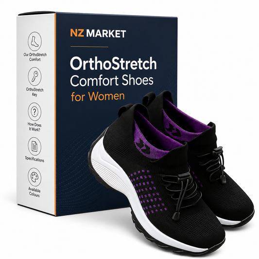 OrthoStretch Comfort Shoes for Women - Comfort & Relief From All Day Walking