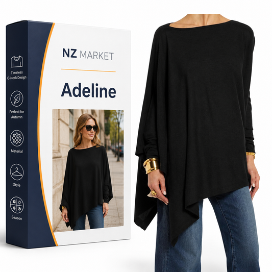 Adeline - Fashionable Casual Autumn O-Neck Longsleeve Top for Women