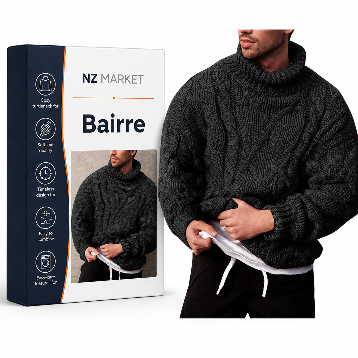 Bairre - The Ultimate Comfort Sweater for Men
