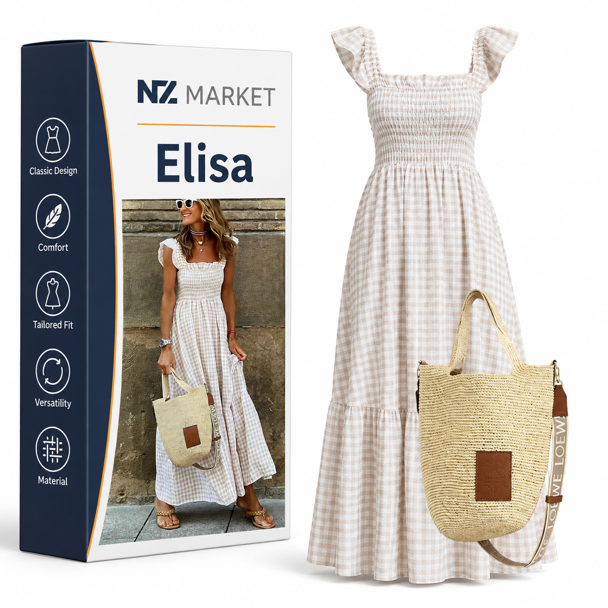 Elisa - Long Summer Dress
