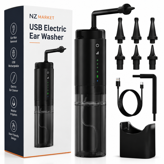 USB Electric Ear Washer - Gentle Irrigation & Ear Cleaning Kit
